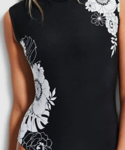 Discount 👏 Seafolly Ladies 🌞 Summer Of Love Cap Sleeve One Piece Black ⭐ -Seafolly Sales Shop 10710 928 Black 5