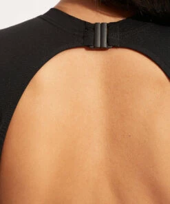 Outlet 😍 Seafolly Ladies Seafolly Collective Cap Sleeve One Piece Black ✨ -Seafolly Sales Shop 10710 942 Black 5