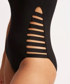 New π Seafolly Ladies Seafolly Collective Multi Strap One Piece Black π― 13 New π Seafolly Ladies Seafolly Collective Multi Strap One Piece Black π― -Seafolly Sales Shop 10791 942 Black 7