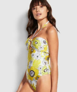 Best reviews of 😍 Seafolly Ladies ☀️ Summer Of Love Ring Front One Piece Wild lime 😍 -Seafolly Sales Shop 10968 928 Wild2520Lime 3
