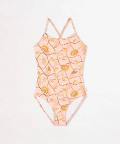 Coupon ✨ Seafolly Girls Sea Dive Girls Strappy Back One Piece 🎁