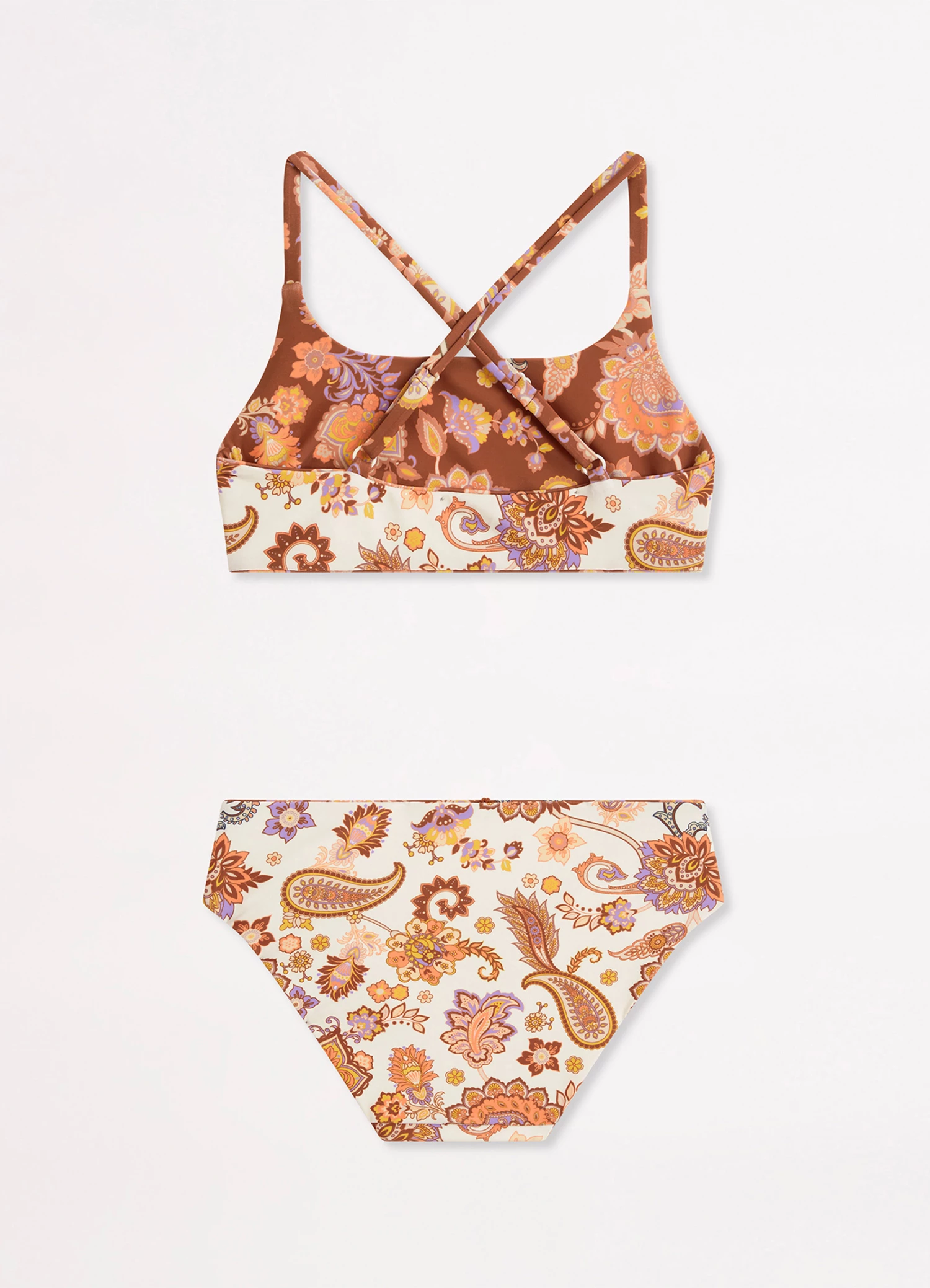 Discount π Seafolly Girls Retro Girls Reversible π Bikini Set Paisley βοΈ 3 Discount π Seafolly Girls Retro Girls Reversible π Bikini Set Paisley βοΈ - Image 3