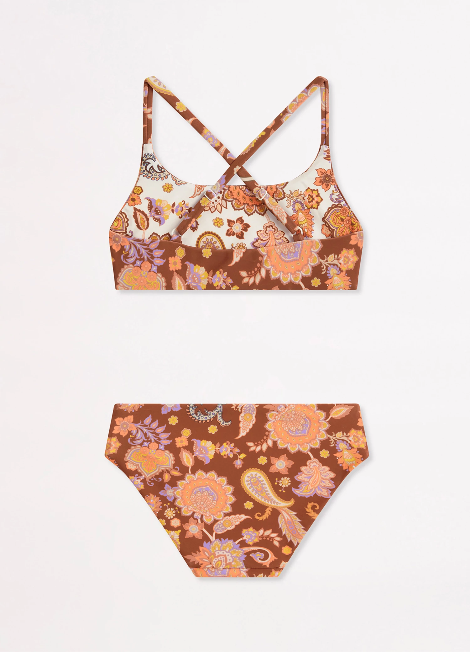 Discount π Seafolly Girls Retro Girls Reversible π Bikini Set Paisley βοΈ 4 Discount π Seafolly Girls Retro Girls Reversible π Bikini Set Paisley βοΈ - Image 4