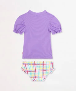 Promo 🛒 Seafolly Girls Portofino Girls Puff Sleeve Surfsuit 🎁