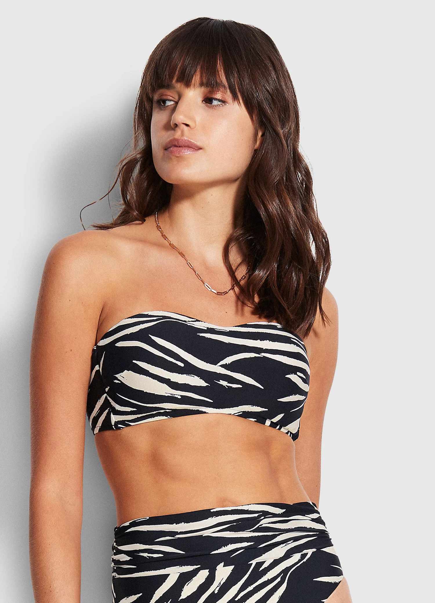 Top 10 π Seafolly Ladies Skin Deep Bustier Bandeau Black π 2 Top 10 π Seafolly Ladies Skin Deep Bustier Bandeau Black π - Image 2