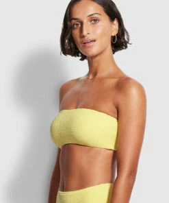 New 🎁 Seafolly Ladies Sea Dive Tube Top Lime light 🎁 -Seafolly Sales Shop 31034 861 Limelight 3