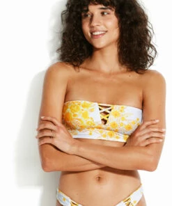Best reviews of 😍 Seafolly Ladies Sunflower Tube 👙 Bikini Top Buttercup ✔️