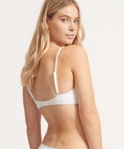 Flash Sale 🔔 Seafolly Ladies Sea Dive Bralette White 🤩 -Seafolly Sales Shop 31173 861 White 4