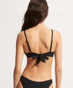 Best reviews of 💯 Seafolly Ladies Seafolly Collective Split Underwire Bra Black 🔔 -Seafolly Sales Shop 31216 942 Black 4