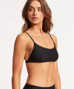 Best Sale π Seafolly Ladies Essentials Bralette Black β 7 Best Sale π Seafolly Ladies Essentials Bralette Black β -Seafolly Sales Shop 31232 640 Black 3