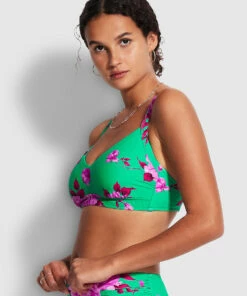 Outlet ✔️ Seafolly Ladies Full Bloom DD Cup Bralette Jade 🌟 -Seafolly Sales Shop 31259DD932 Jade 3