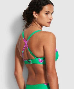 Outlet ✔️ Seafolly Ladies Full Bloom DD Cup Bralette Jade 🌟 -Seafolly Sales Shop 31259DD932 Jade 4