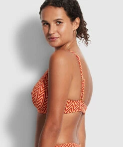 Top 10 ⌛ Seafolly Ladies Cleo DD Fixed Tri Bra Chilli red 🎉 -Seafolly Sales Shop 31306DD874 Chilli2520Red 3
