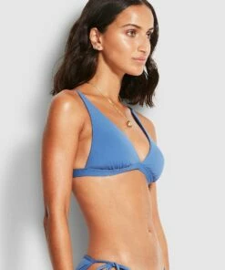 Promo π Seafolly Ladies Longline Tri Marina blue π― 6 Promo π Seafolly Ladies Longline Tri Marina blue π― -Seafolly Sales Shop 31329 058 MarinaBlu 3