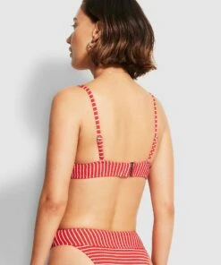 Buy π Seafolly Ladies Seaside Stripe Longline Tri Chilli red β 7 Buy π Seafolly Ladies Seaside Stripe Longline Tri Chilli red β -Seafolly Sales Shop 31329 894 Chilli2520Red 4