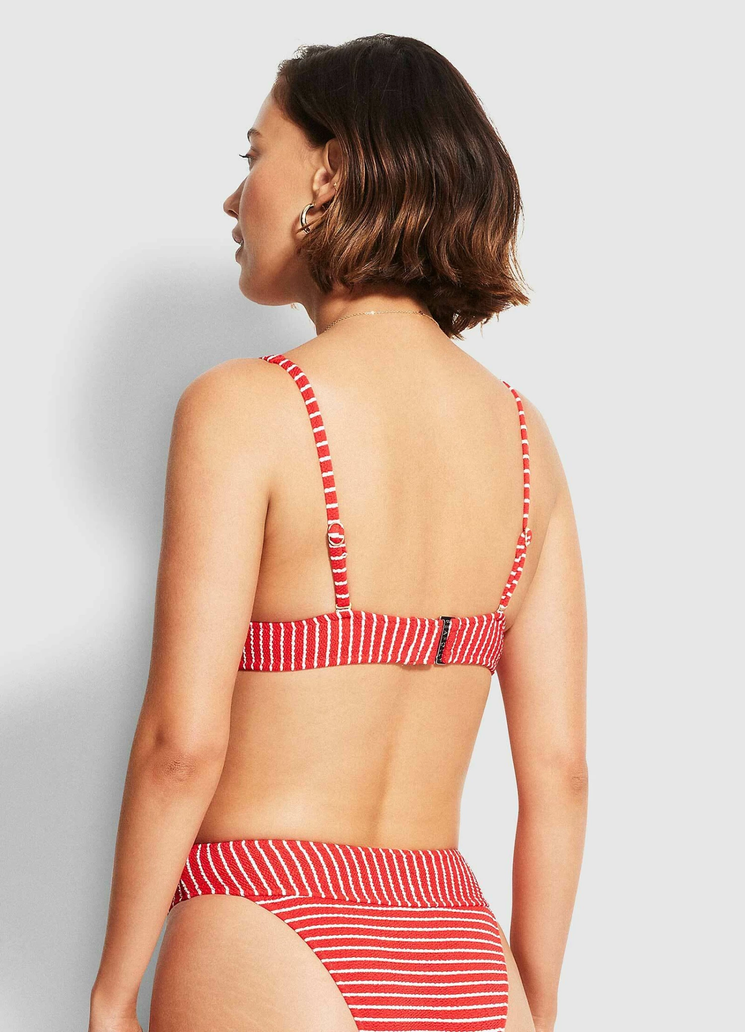 Buy π Seafolly Ladies Seaside Stripe Longline Tri Chilli red β 4 Buy π Seafolly Ladies Seaside Stripe Longline Tri Chilli red β - Image 4