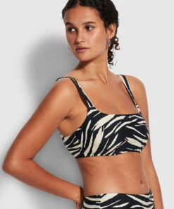 Flash Sale β Seafolly Ladies Skin Deep DD Tank Bra Black π 9 Flash Sale β Seafolly Ladies Skin Deep DD Tank Bra Black π -Seafolly Sales Shop 31384DD940 Black 4