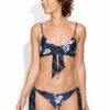 Deals 🎁 Seafolly Ladies Splendour Tie Side Hipster 👙 Bikini Pants Indigo 🛒