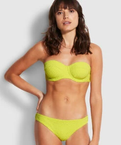 Buy 🔔 Seafolly Ladies Riviera Hipster Pant Wild lime 💯