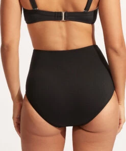 Wholesale 🔥 Seafolly Ladies Seafolly Collective High Waisted Pant Black 🤩 -Seafolly Sales Shop 40304 942 Black 7