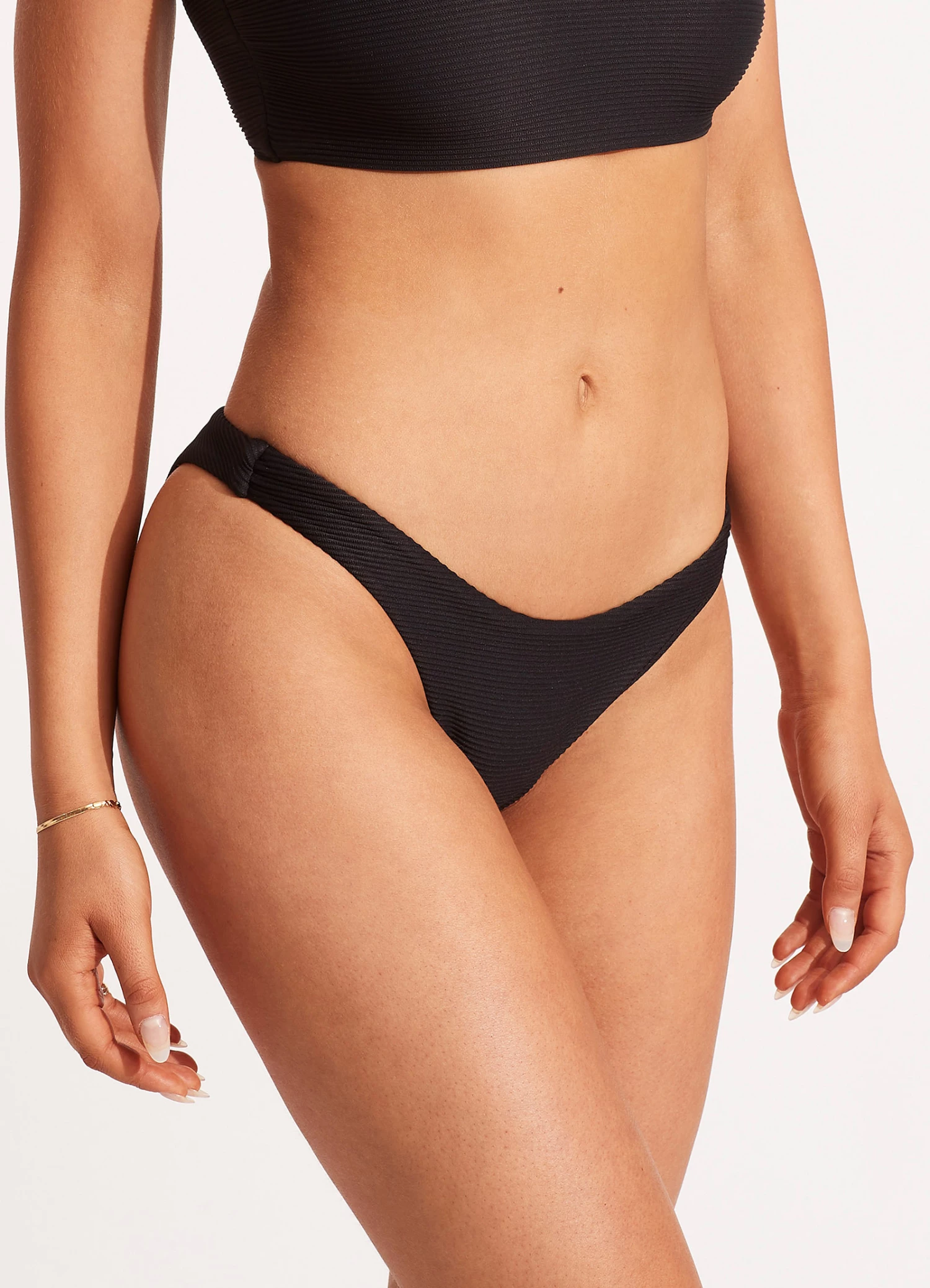 Promo π Seafolly Essentials High Cut Pant Black π 3 Promo π Seafolly Essentials High Cut Pant Black π - Image 3