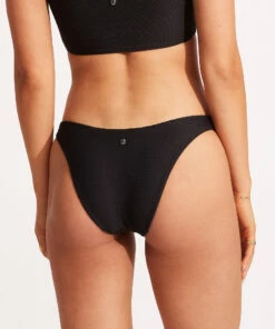 Promo π Seafolly Essentials High Cut Pant Black π 9 Promo π Seafolly Essentials High Cut Pant Black π -Seafolly Sales Shop 40305 640 Black 4