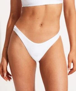 Best Pirce 😍 Seafolly Essentials High Cut Pant White 😍 -Seafolly Sales Shop 40305 640 White 3