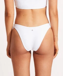 Best Pirce 😍 Seafolly Essentials High Cut Pant White 😍 -Seafolly Sales Shop 40305 640 White 5