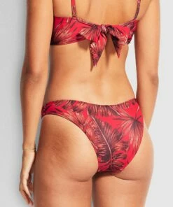 Promo 🔔 Seafolly Ladies Tahiti High Cut 👙 Bikini Pants Chilli red 🧨 -Seafolly Sales Shop 40305 843 Chilli2520Red 4