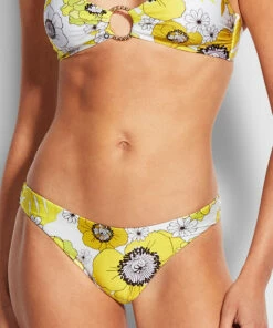 Outlet 👍 Seafolly Ladies 🌞 Summer Of Love High Cut Pant Wild lime 😀 -Seafolly Sales Shop 40305 928 Wild2520Lime 3