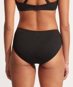 New π Seafolly Ladies Seafolly Collective Gathered Front Retro Pant Black βοΈ 11 New π Seafolly Ladies Seafolly Collective Gathered Front Retro Pant Black βοΈ -Seafolly Sales Shop 40343 942 Black 5