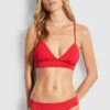 Outlet 🌟 Seafolly Ladies Seafolly Quilted Hipster 👙 Bikini Pants Chilli 🧨