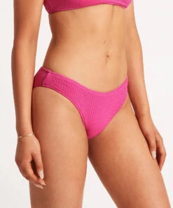 Wholesale 🔥 Seafolly Ladies Sea Dive Hipster Pant Fuchsia rose 😀 -Seafolly Sales Shop 40473 861 FuchsiaRos 4