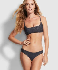 Brand new 🎉 Seafolly Ladies Twilight Hipster Pant Indigo 👍