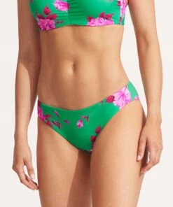 Flash Sale 👏 Seafolly Ladies Full Bloom Hipster Pant Jade 👍 -Seafolly Sales Shop 40473 932 Jade 4