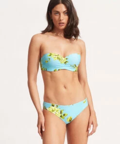 Cheapest 👍 Seafolly Ladies Full Bloom Hipster Pant Sky 🔔