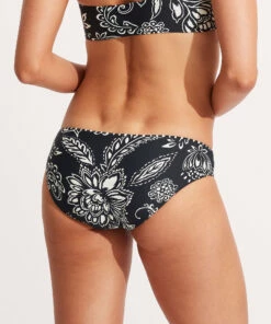 Top 10 🔥 Seafolly Ladies Folklore Reversible Hipster Pant True navy 🤩 -Seafolly Sales Shop 40473 933 True2520Navy 7