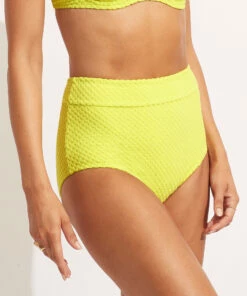 Cheap ⌛ Seafolly Ladies Riviera High Waisted Pant Wild lime 🔥 -Seafolly Sales Shop 40558 929 Wild2520Lime 4