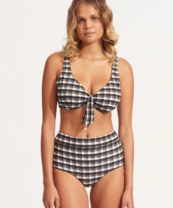 Flash Sale 😍 Seafolly Ladies Portofino High Waisted Pant Black 🛒