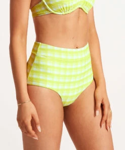 Best deal 🎁 Seafolly Ladies Portofino High Waisted Pant Wild lime 🛒 -Seafolly Sales Shop 40558 939 Wild2520Lime 5
