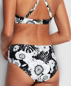 Brand new 😀 Seafolly Ladies 🌞 Summer Of Love Wide Side Retro Pant Black 😀 -Seafolly Sales Shop 40586 928 Black 5