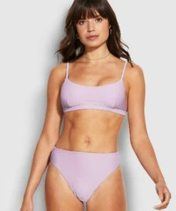 Budget 💯 Seafolly Ladies Essentials High Rise Lilac 💯