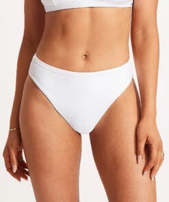 Cheapest 🌟 Seafolly Ladies Essentials High Rise White ✔️ -Seafolly Sales Shop 40609 640 White 4