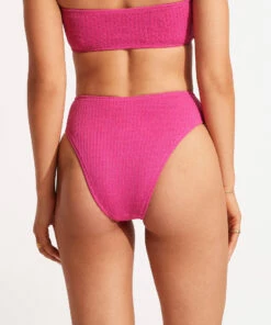Discount ✔️ Seafolly Ladies Sea Dive High Rise Pant Fuchsia rose ⭐ -Seafolly Sales Shop 40609 861 FuchsiaRos 4