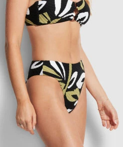 Wholesale 🌟 Seafolly Ladies Laguna High Rise Pant Black ✨ -Seafolly Sales Shop 40609 893 Black 3