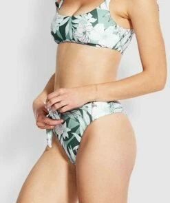Cheapest 👍 Seafolly Copacabana Tie Front Hi Rise 👙 Bikini Pants Vine 🔥 -Seafolly Sales Shop 40612 697 Vine 3