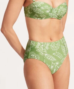 Coupon π Seafolly Ladies Folklore High Waisted Pant Green tea π 10 Coupon π Seafolly Ladies Folklore High Waisted Pant Green tea π -Seafolly Sales Shop 40646 933 Green2520Tea 4