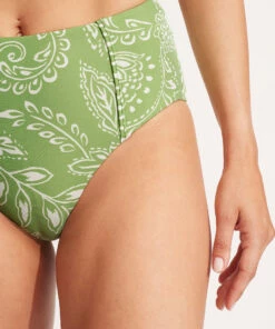 Coupon π Seafolly Ladies Folklore High Waisted Pant Green tea π 12 Coupon π Seafolly Ladies Folklore High Waisted Pant Green tea π -Seafolly Sales Shop 40646 933 Green2520Tea 6