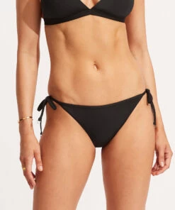 Cheapest ✨ Seafolly Ladies Seafolly Collective Hipster Tie Side Black ❤️ -Seafolly Sales Shop 40659 942 Black 3