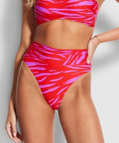 Best Pirce π Seafolly Ladies Skin Deep Roll Top Rio Pant Mandarin red π 8 Best Pirce π Seafolly Ladies Skin Deep Roll Top Rio Pant Mandarin red π -Seafolly Sales Shop 40665 940 MandarinRe 3